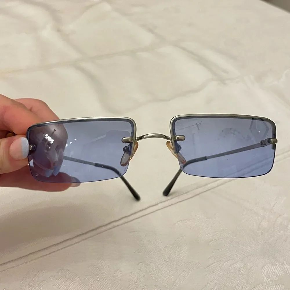 Unisex Roberto Cavalli blue lens sunglasses
